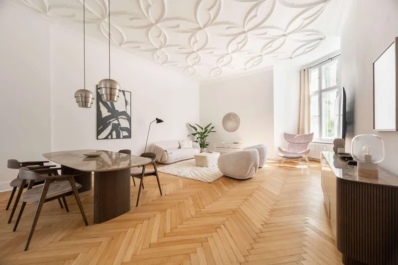 Elegante, helle 4-Zimmer-Designerwohnung in Charlottenburg - voll möbliert — photo 1